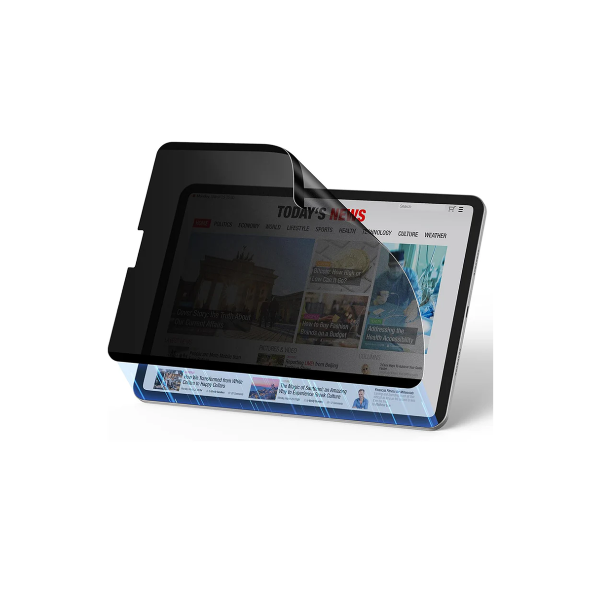 ESR Apple iPad Pro 12.9 (2022) Manyetik Hayalet Tablet Ekran Koruyucu