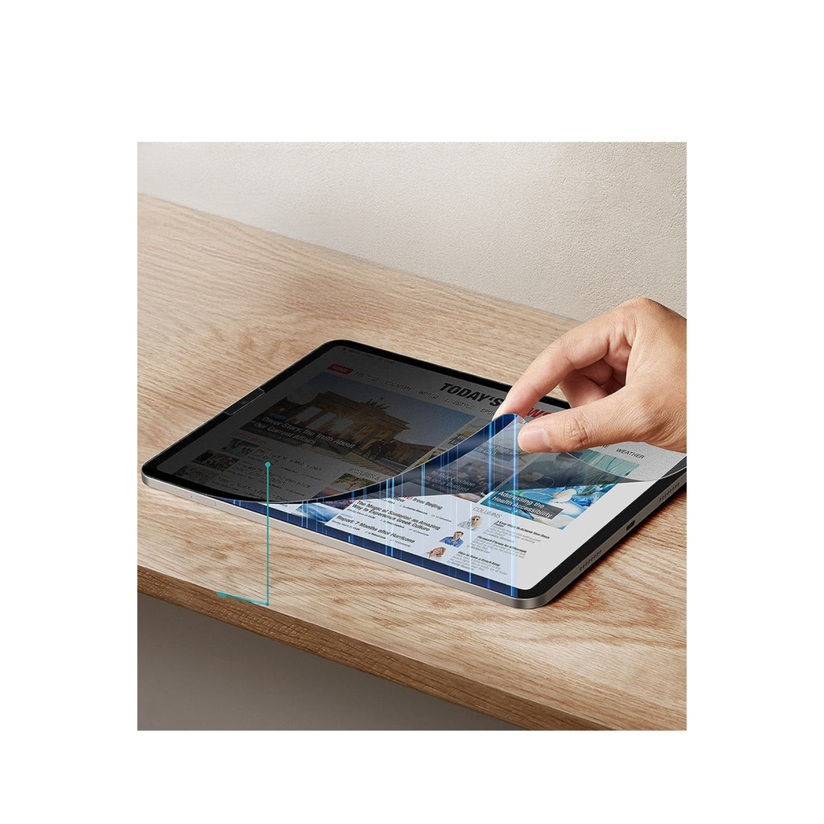 ESR Apple iPad Pro 12.9 (2022) Manyetik Hayalet Tablet Ekran Koruyucu