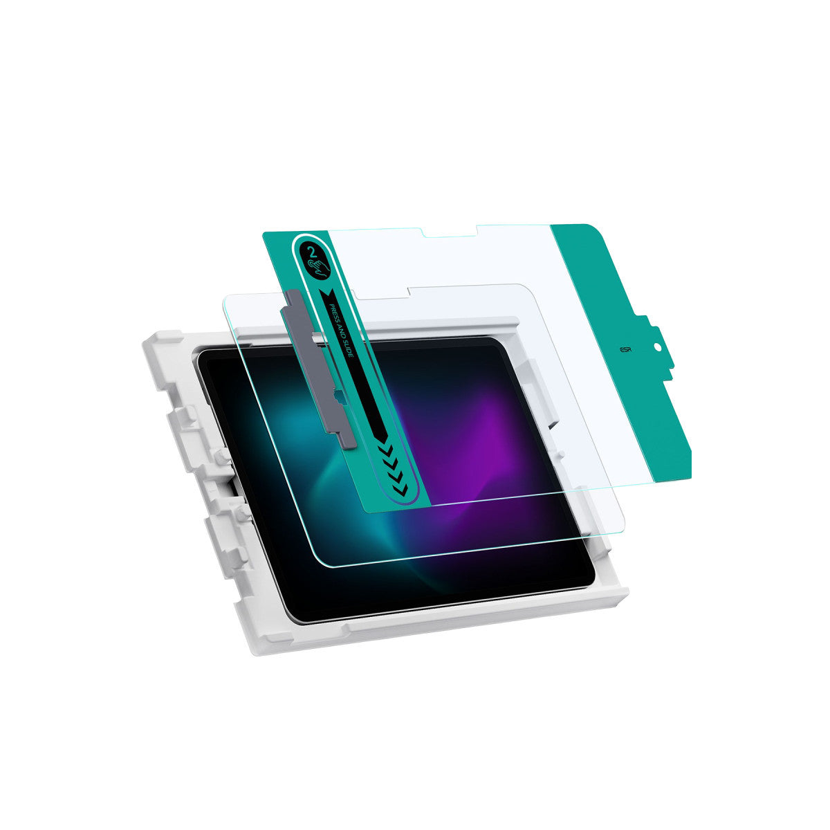 ESR Apple iPad Pro 13 (2024) AutoKit HD Tablet Cam Ekran Koruyucu