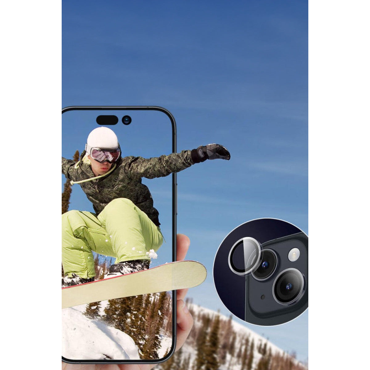 ESR Apple iPhone 15 Armorite Kamera Lens Koruyucu