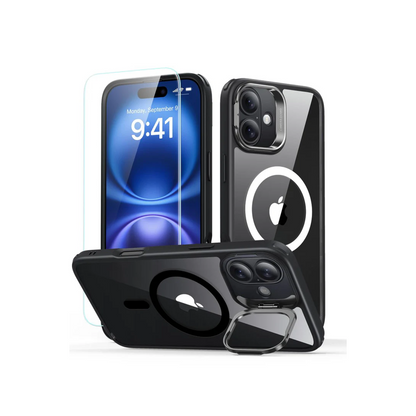 ESR Apple iPhone 16 Classic Hybrid Magsafe Standlı Kapak + Cam Hediyeli Set