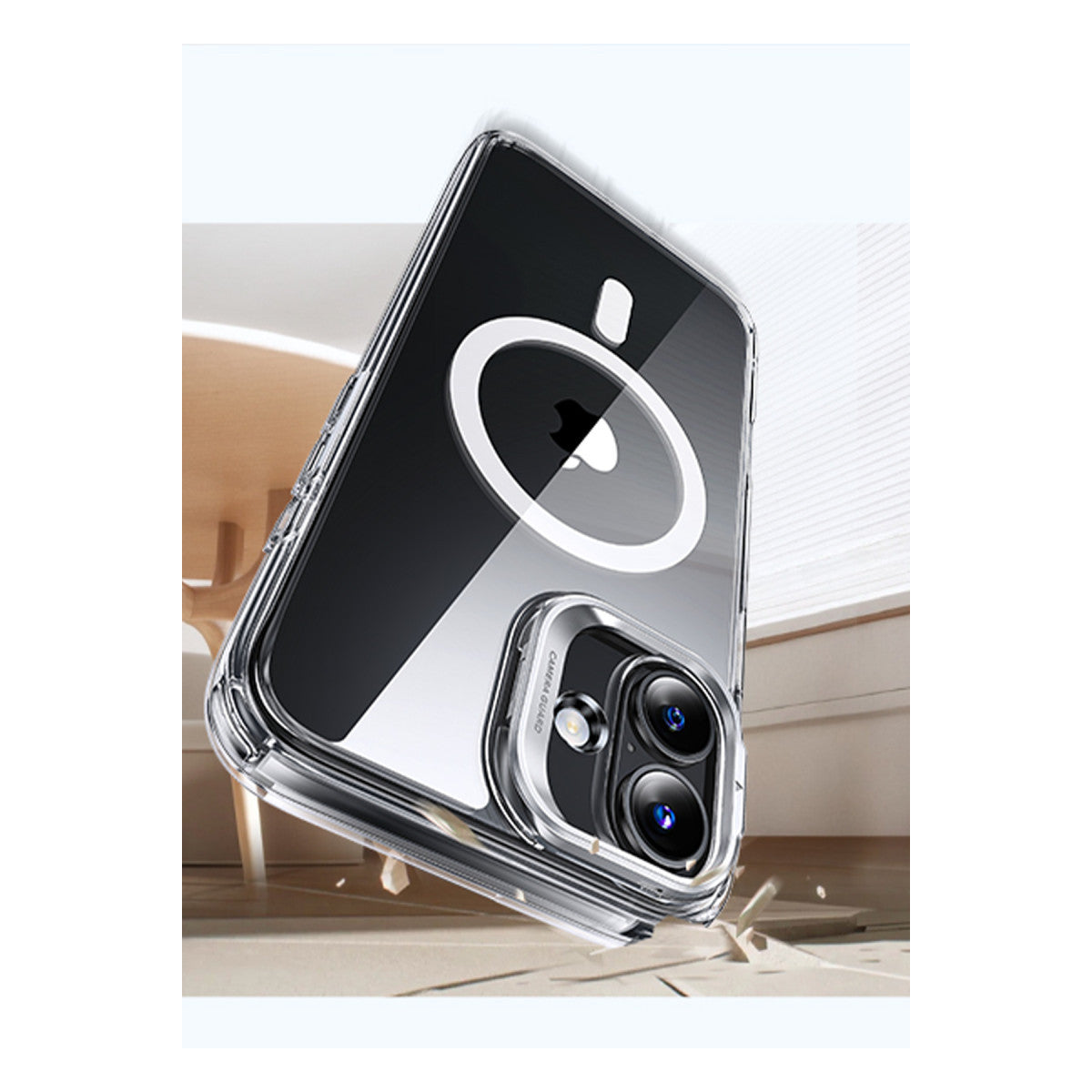 ESR Apple iPhone 16 Classic Hybrid Magsafe Standlı Kapak + Cam Hediyeli Set
