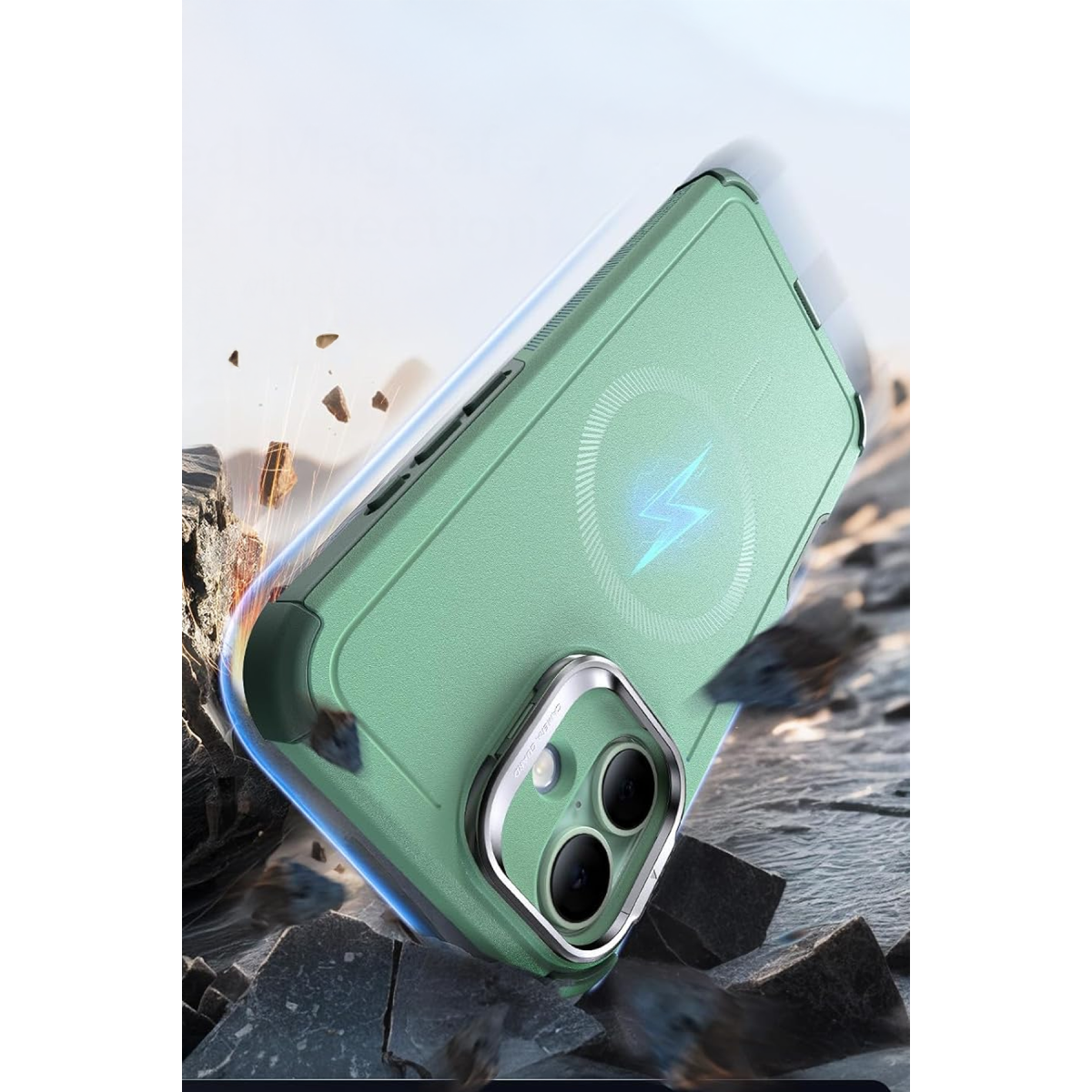 ESR Apple iPhone 16 Cyber Tough Magsafe Stantlı Kapak