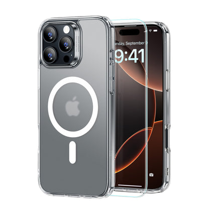 ESR Apple iPhone 16 Pro Max Classic Hybrid Magsafe Kapak + Cam Hediyeli Set