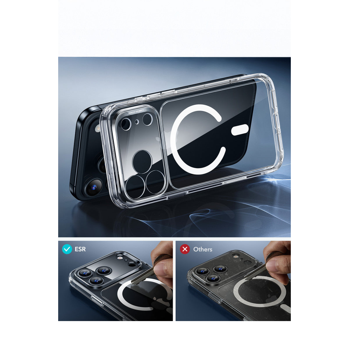 ESR Apple iPhone 17 Air Classic Hybrid Magsafe Kapak