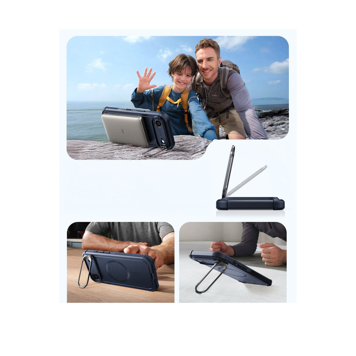 ESR Apple iPhone 17 Air Cyber Tough Magsafe Stantlı Kapak