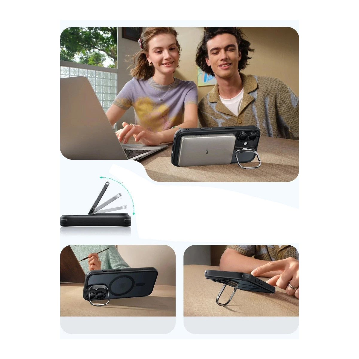 ESR Apple iPhone 17 Classic Hybrid Magsafe Standlı Kapak
