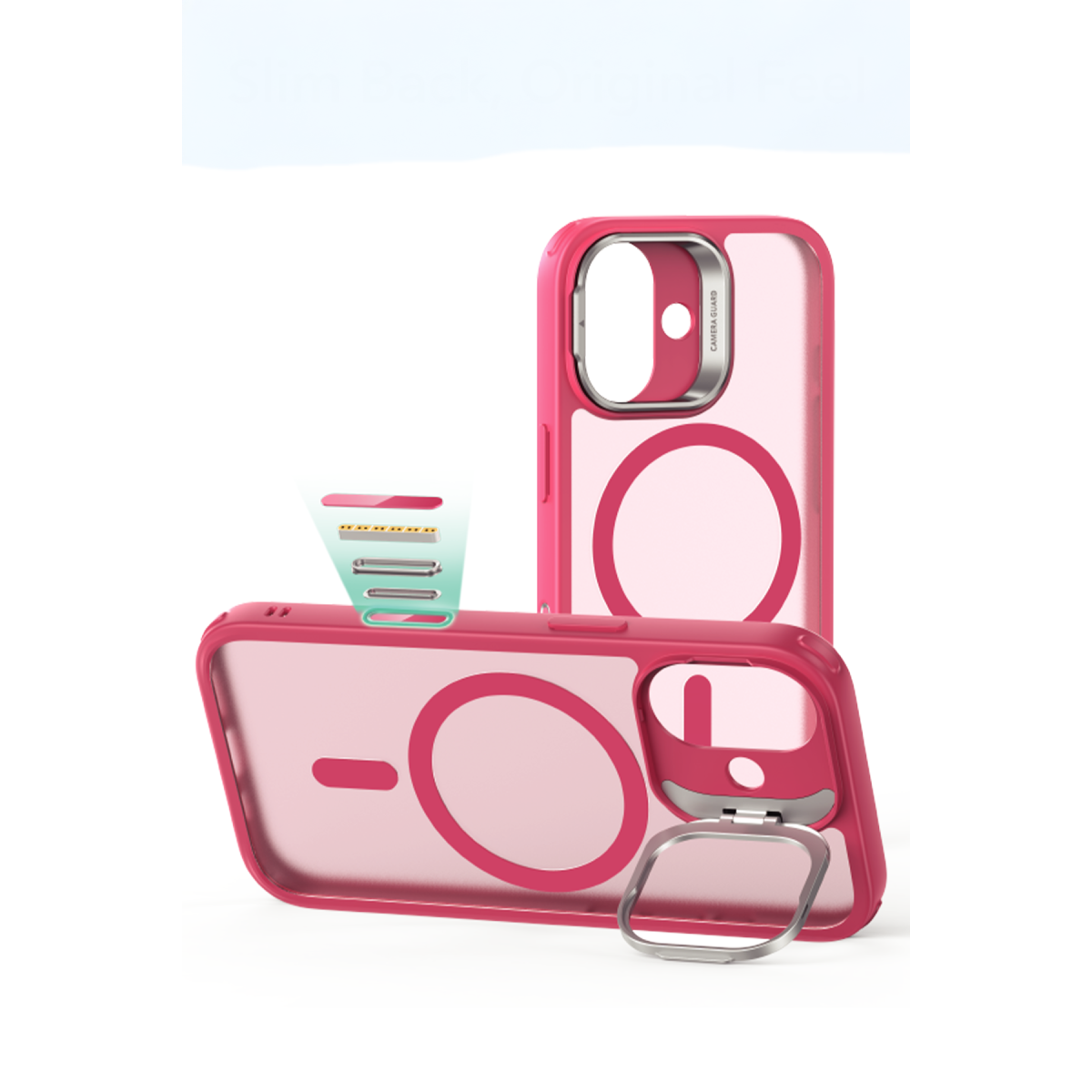 ESR Apple iPhone 17 Classic Hybrid Magsafe Standlı Kapak
