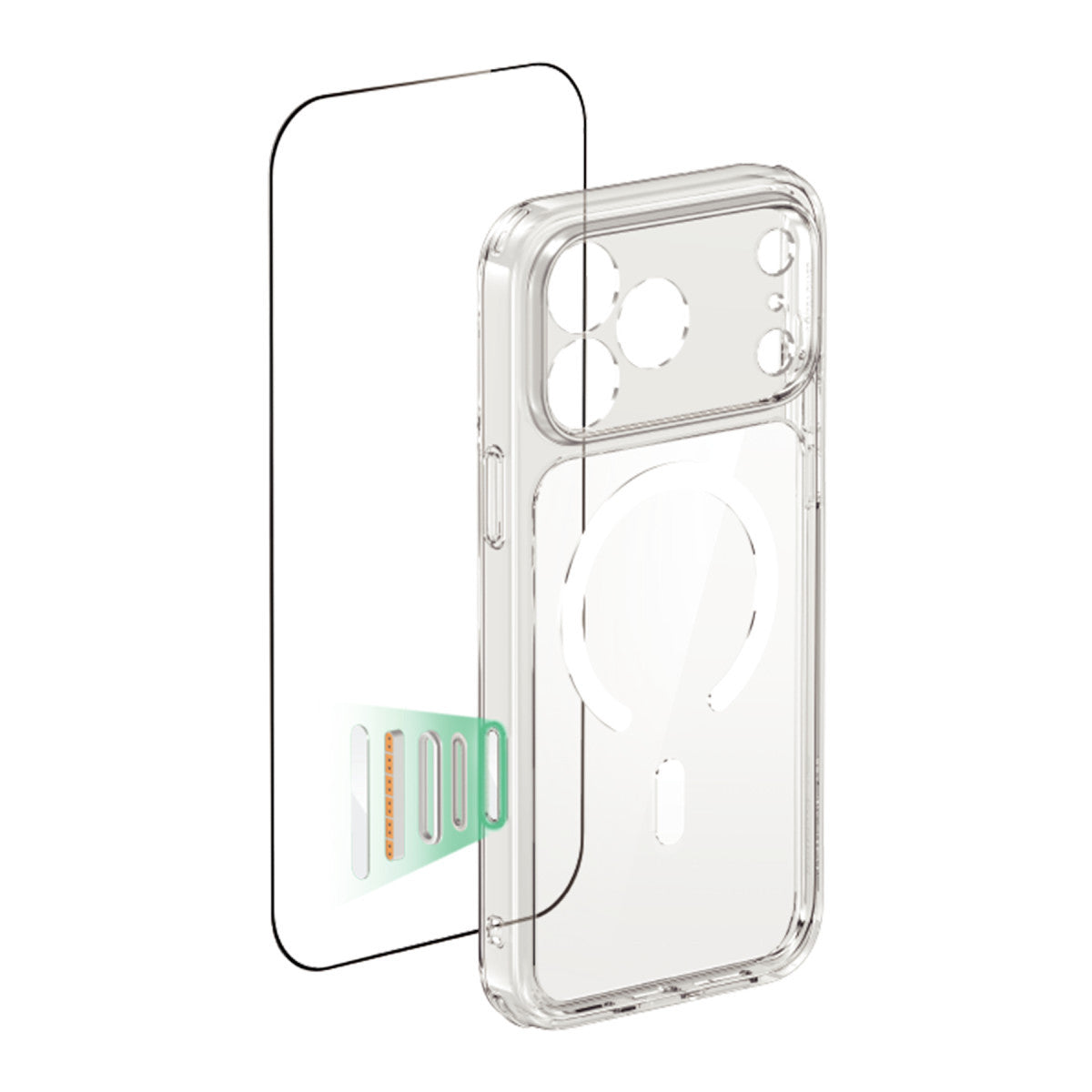 ESR Apple iPhone 17 Pro Classic Hybrid Magsafe Kapak + Cam Hediyeli Set