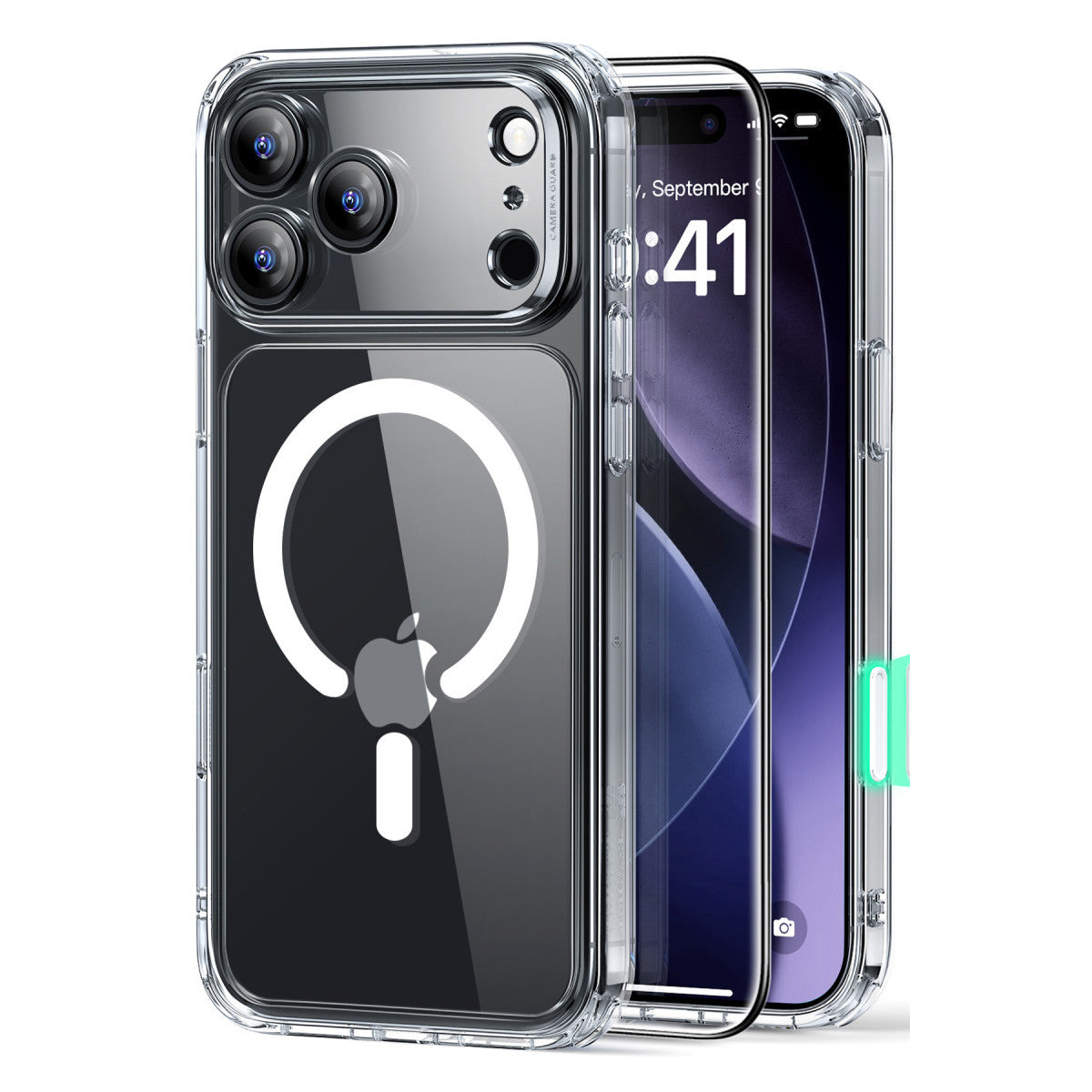 ESR Apple iPhone 17 Pro Classic Hybrid Magsafe Kapak + Cam Hediyeli Set