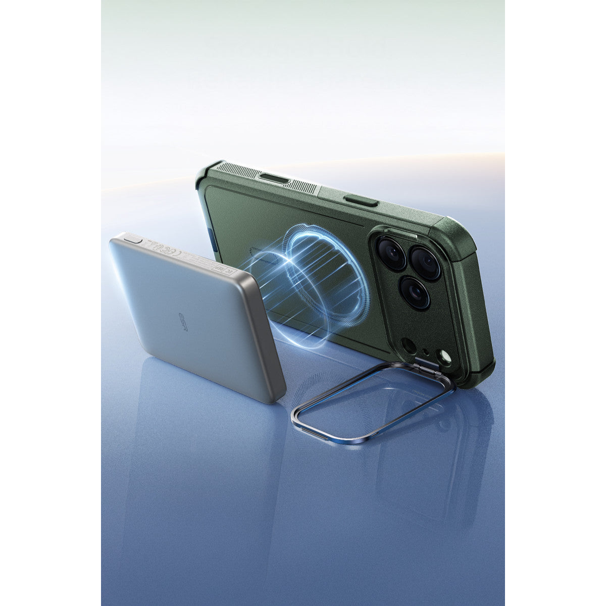 ESR Apple iPhone 17 Pro Cyber Tough Magsafe Stantlı Kapak