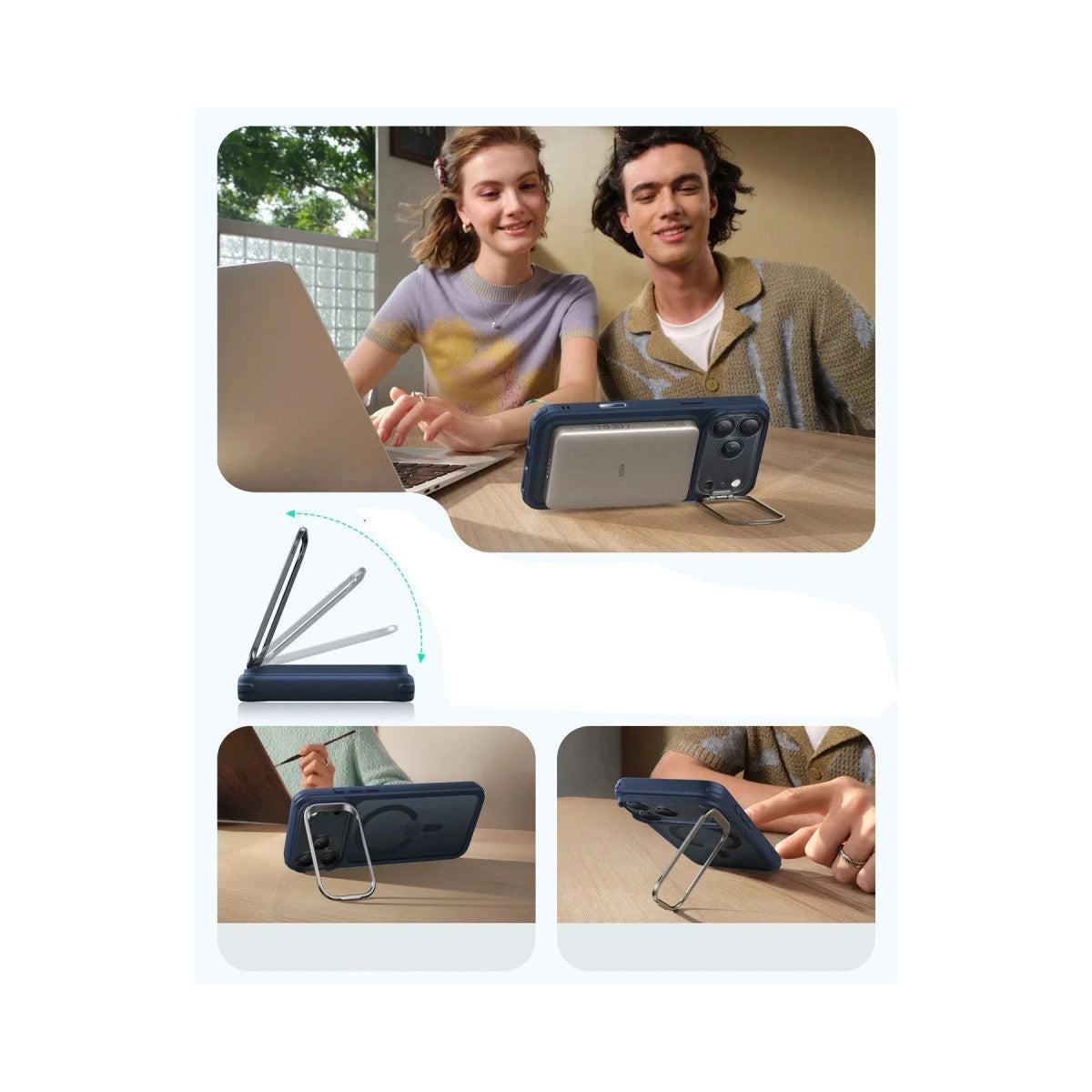 ESR Apple iPhone 17 Pro Max Classic Hybrid Magsafe Standlı Kapak