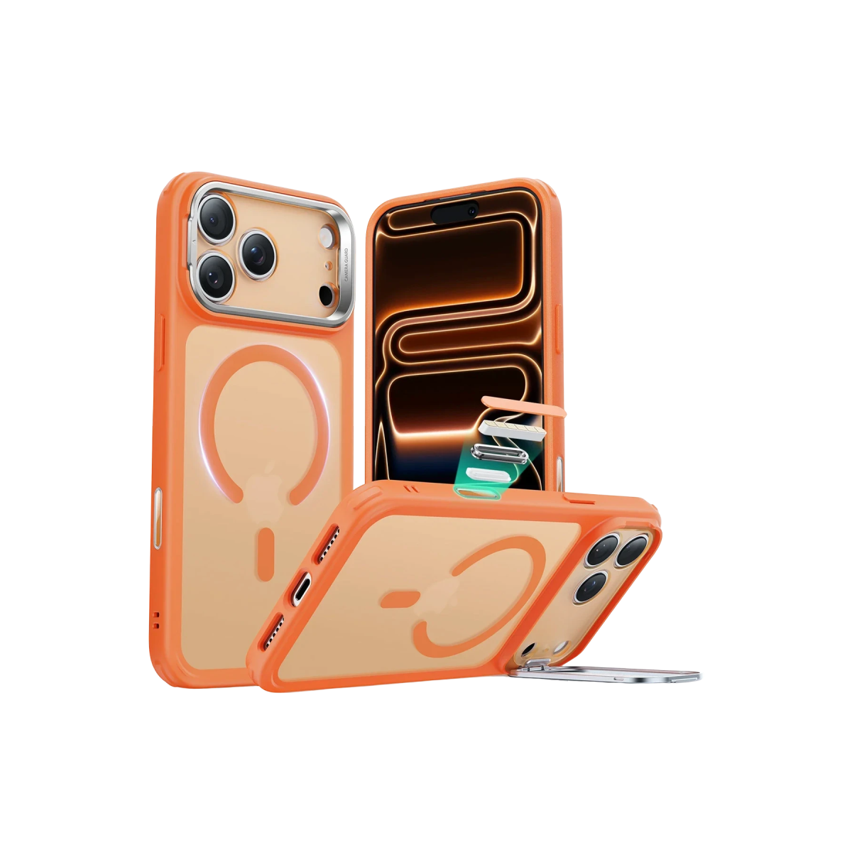 ESR Apple iPhone 17 Pro Max Classic Hybrid Magsafe Standlı Kapak
