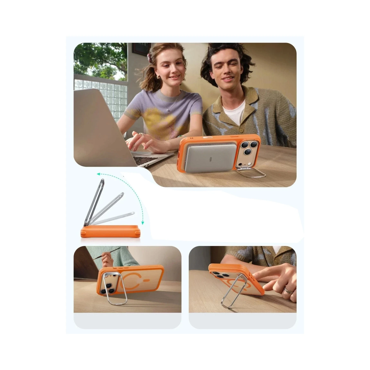 ESR Apple iPhone 17 Pro Max Classic Hybrid Magsafe Standlı Kapak