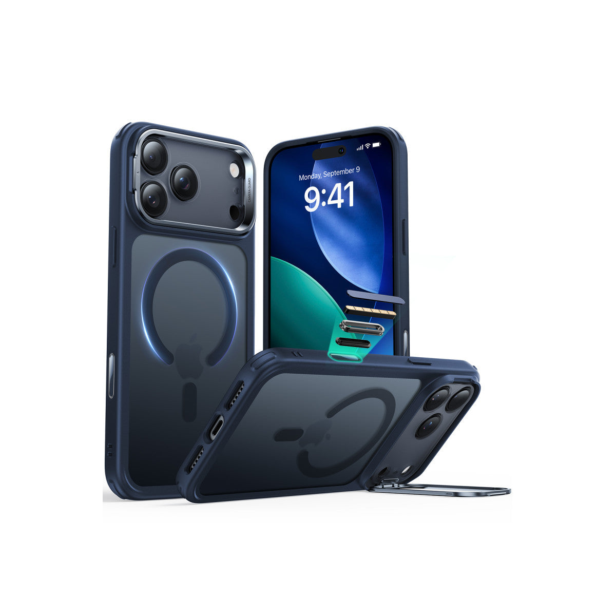 ESR Apple iPhone 17 Pro Max Classic Hybrid Magsafe Standlı Kapak