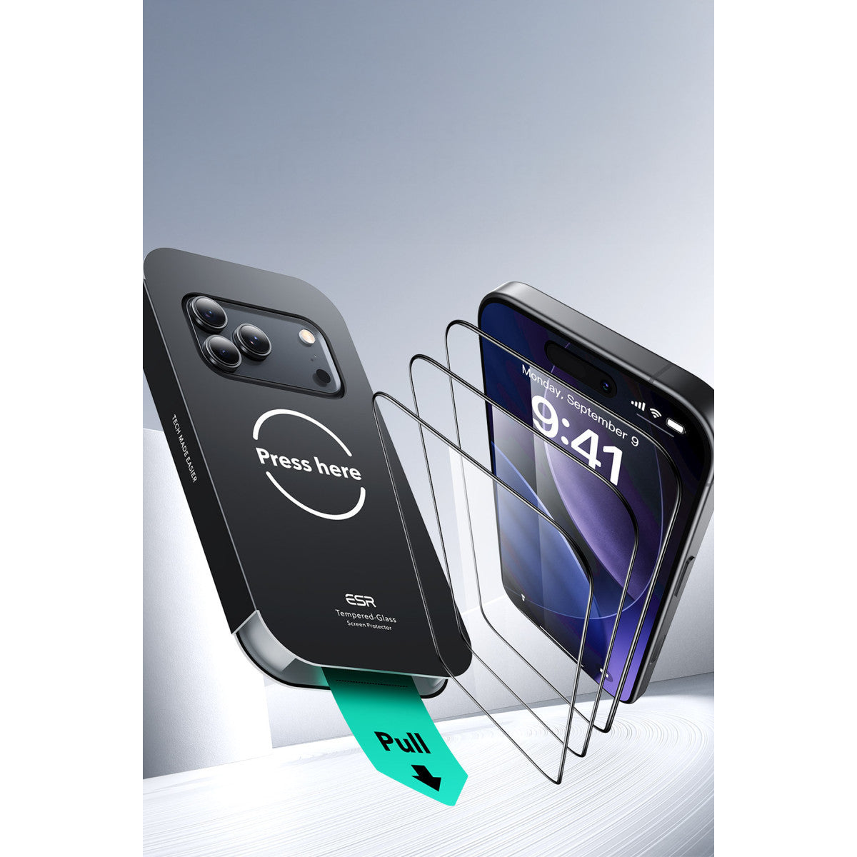 ESR Apple iPhone 17 UltraFit Classic 2 Adet Cam Ekran Koruyucu