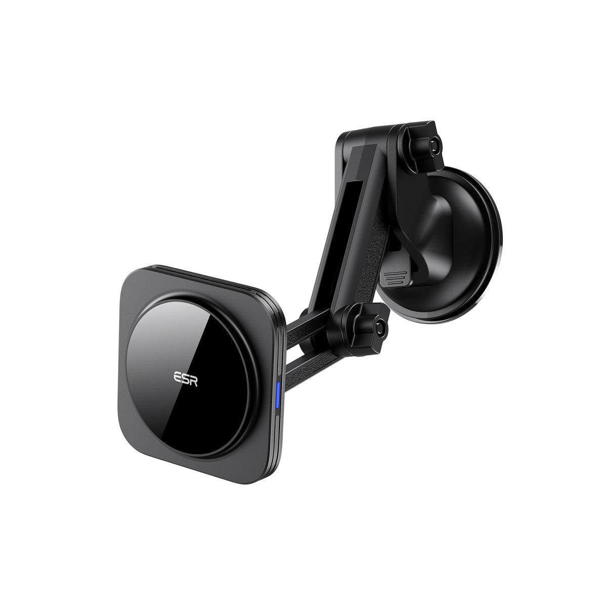 ESR Qi2 HaloLock Vantuz Özellikli 15W Magsafe Şarj 360 Dönen Destekli Araç Tutucu