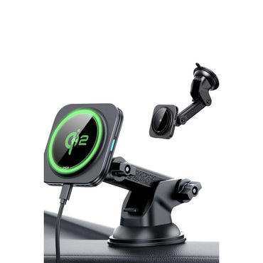 ESR Qi2 HaloLock Vantuz Özellikli 15W Magsafe Şarj 360 Dönen Destekli Araç Tutucu
