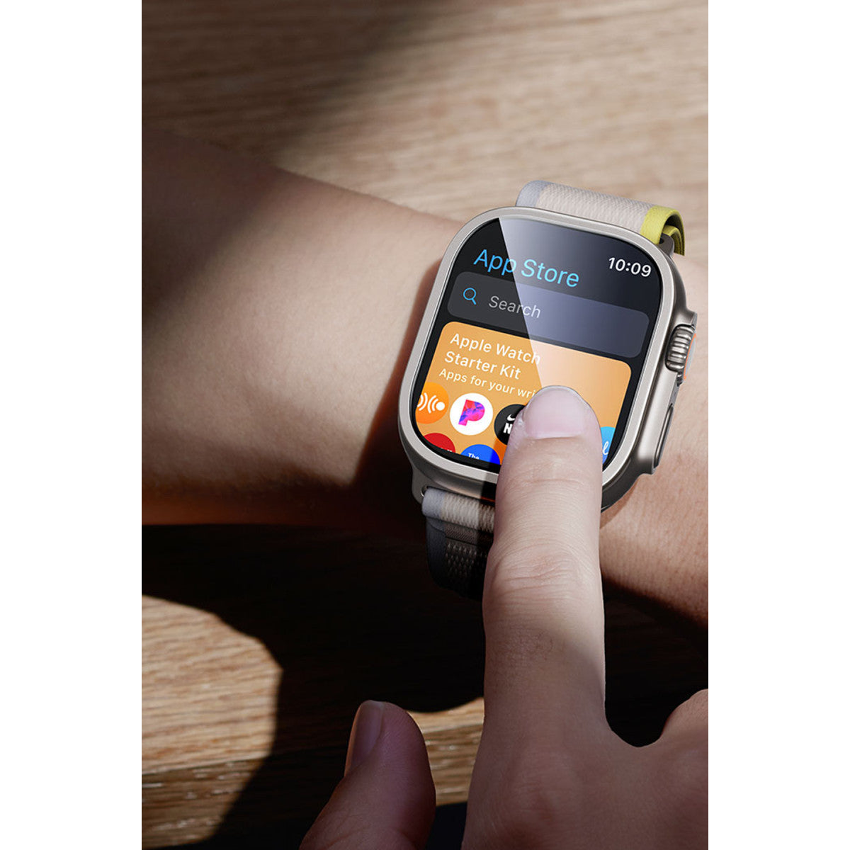 ESR Apple Watch Ultra 2 49mm Armorite 2 Adet Saat Cam Ekran Koruyucu