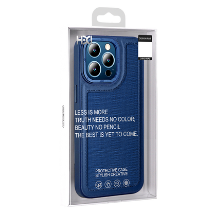 HDD Apple iPhone 14 HBC-153 Nobrix Magsafe Kapak - Mavi