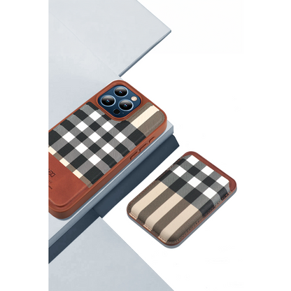 HDD Apple iPhone 14 HBC-218 Kartlıklı Manyetik Kapak - Mor