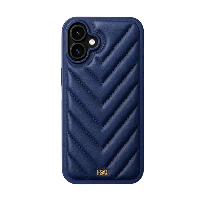 HDD Apple iPhone 16 HBC-019 Veloura Kapak - Mavi