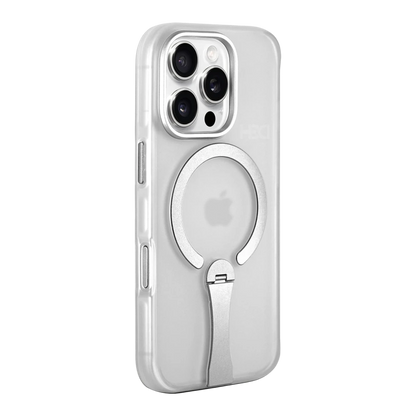 HDD Apple iPhone 16 Pro HBC-354 Kunlun Standlı Magsafe Kapak - Şeffaf