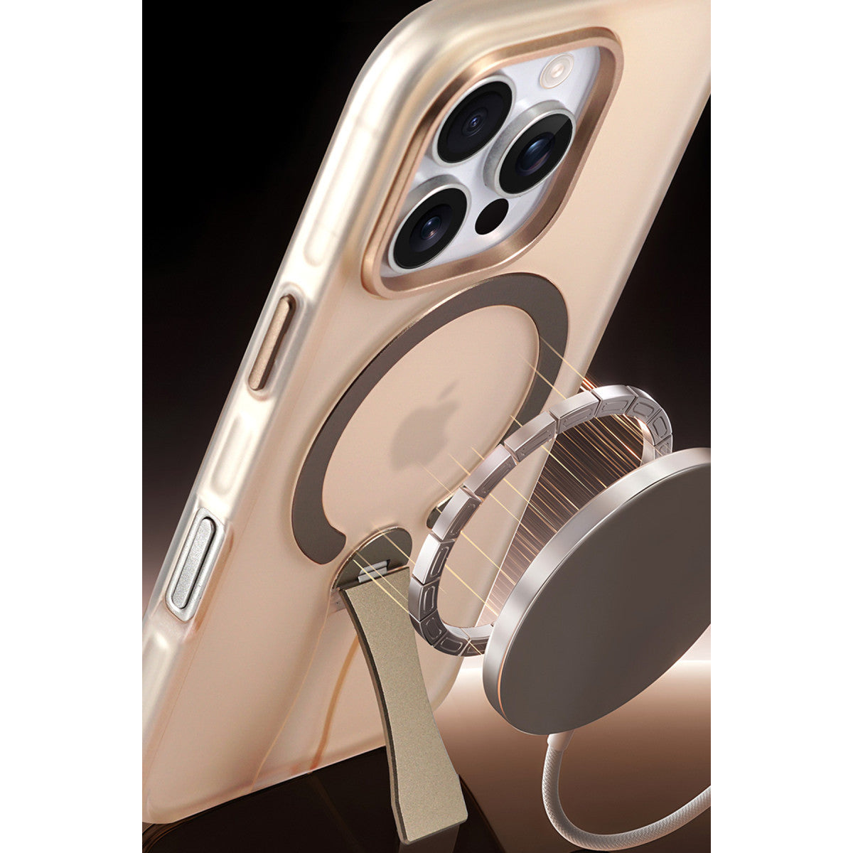 HDD Apple iPhone 16 Pro HBC-354 Kunlun Standlı Magsafe Kapak