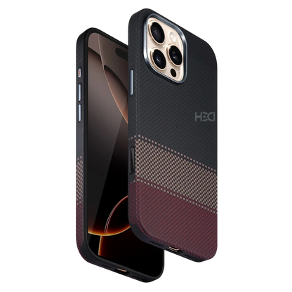 HDD Apple iPhone 16 Pro Max HBC-377 Kevlar Slim Magsafe Kapak - Alacakaranlık