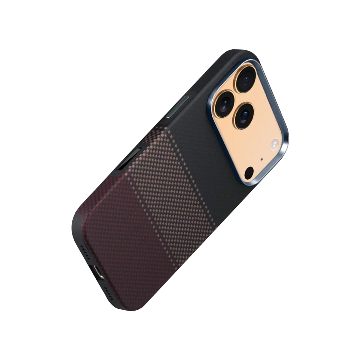 HDD Apple iPhone 17 Pro HBC-377 Kevlar Slim Magsafe Kapak - Alacakaranlık
