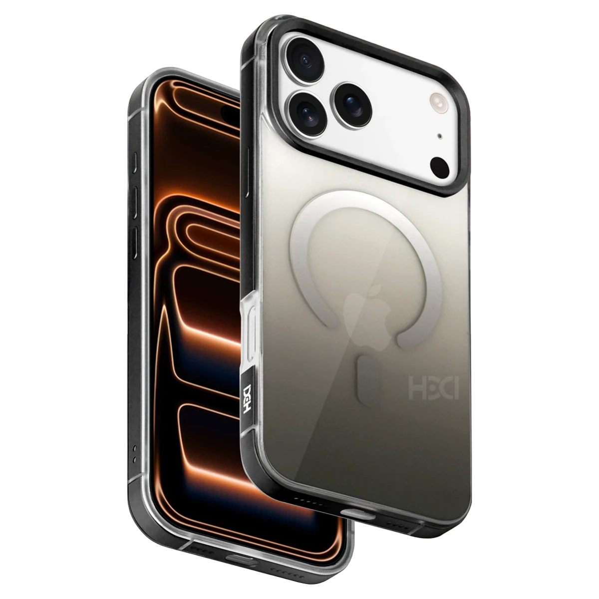 HDD Apple iPhone 17 Pro HBC-395 Altai Magsafe Kapak - Siyah