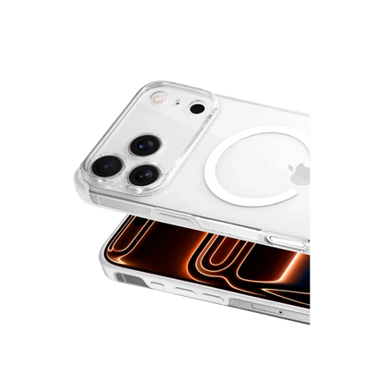 HDD Apple iPhone 17 Pro HBC-430 Qutang Magsafe Kapak - Beyaz