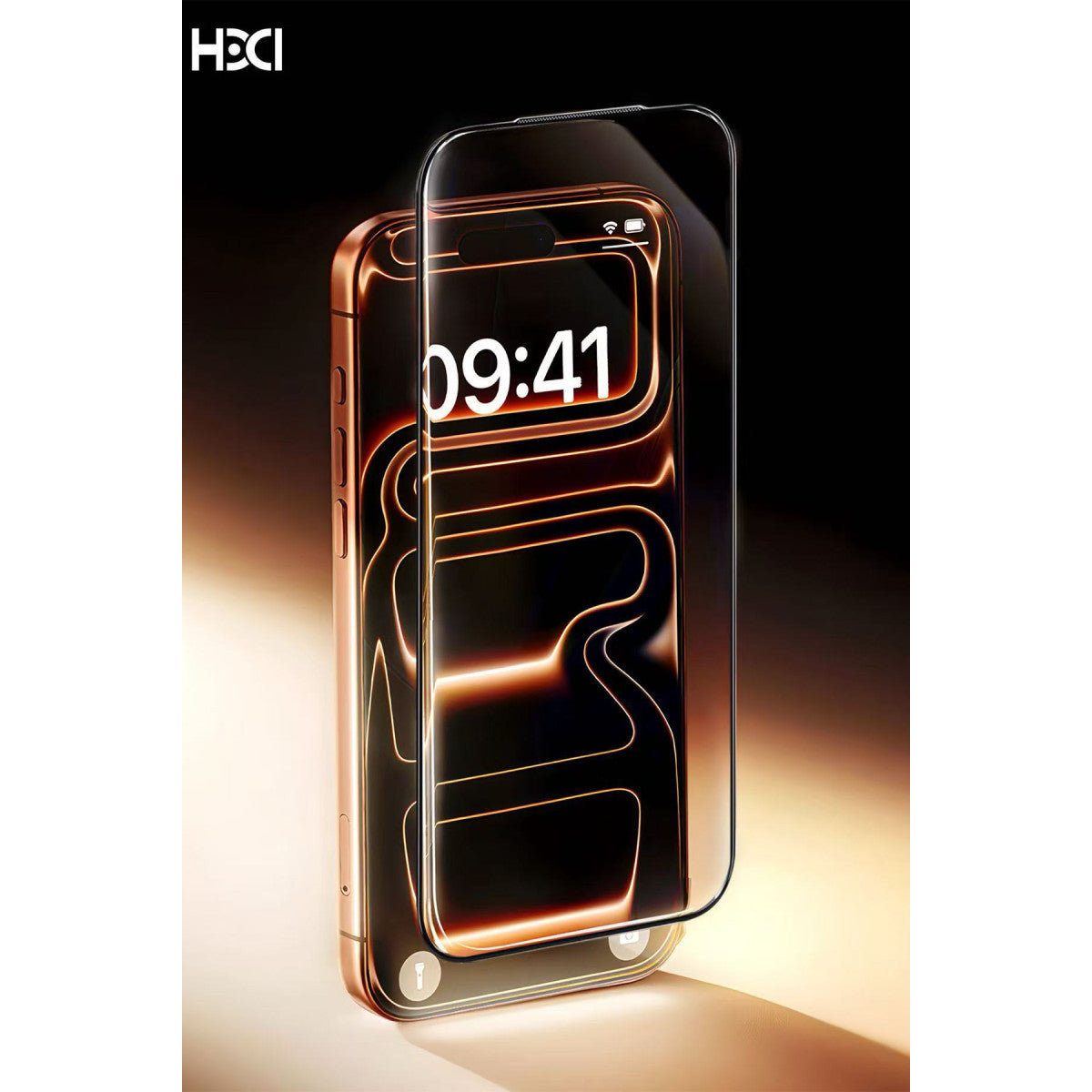 HDD Apple iPhone 17 Pro Bam 9H Cam Ekran Koruyucu