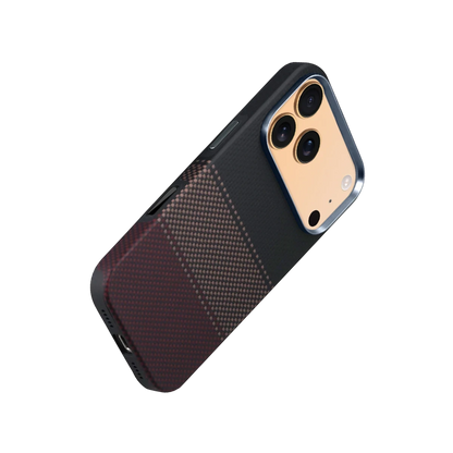 HDD Apple iPhone 17 Pro Max HBC-377 Kevlar Slim Magsafe Kapak - Alacakaranlık