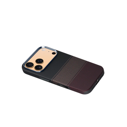 HDD Apple iPhone 17 Pro Max HBC-377 Kevlar Slim Magsafe Kapak - Alacakaranlık
