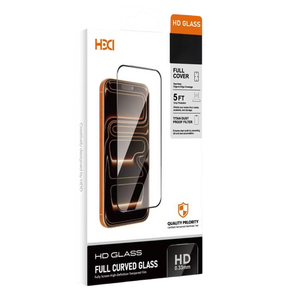 HDD Apple iPhone 17 Pro Max Bam 9H Cam Ekran Koruyucu - Şeffaf