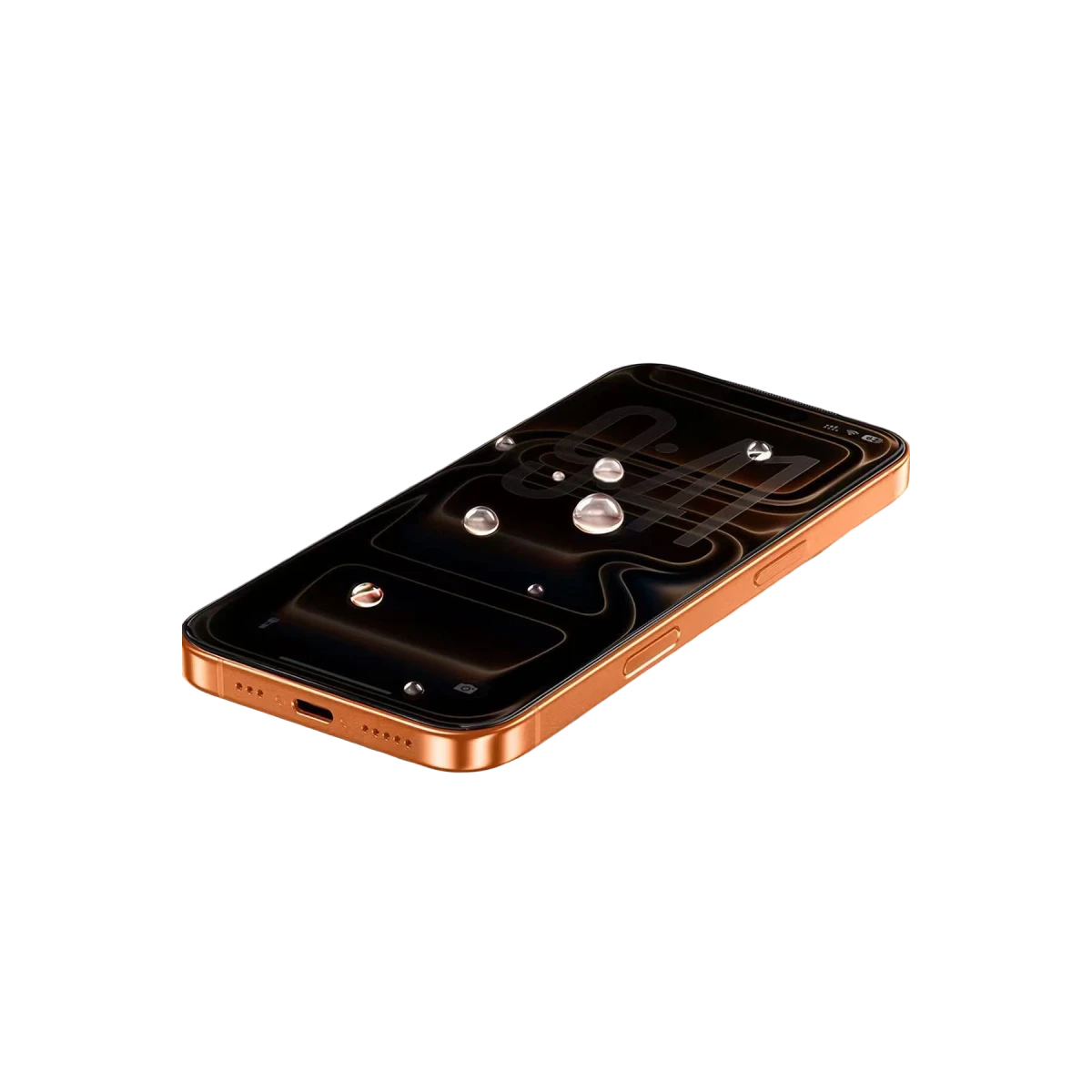 HDD Apple iPhone 17 Pro Max Rift Hayalet Cam Ekran Koruyucu - Siyah