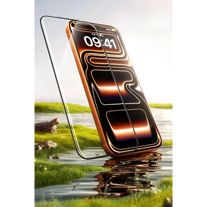 HDD Apple iPhone 17 Pro Max Tiger AR Cam Ekran Koruyucu - Siyah