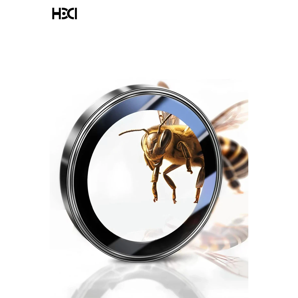 HDD Apple iPhone 17 Pro Max Torres Kamera Lens Koruyucu - Gümüş
