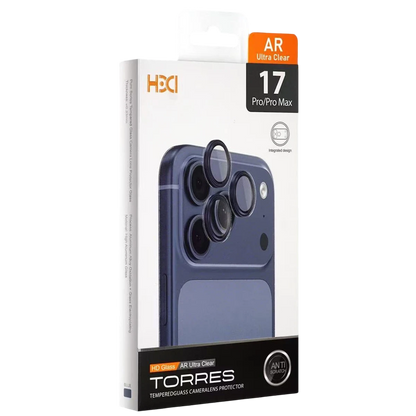 HDD Apple iPhone 17 Pro Max Torres Kamera Lens Koruyucu - Lacivert