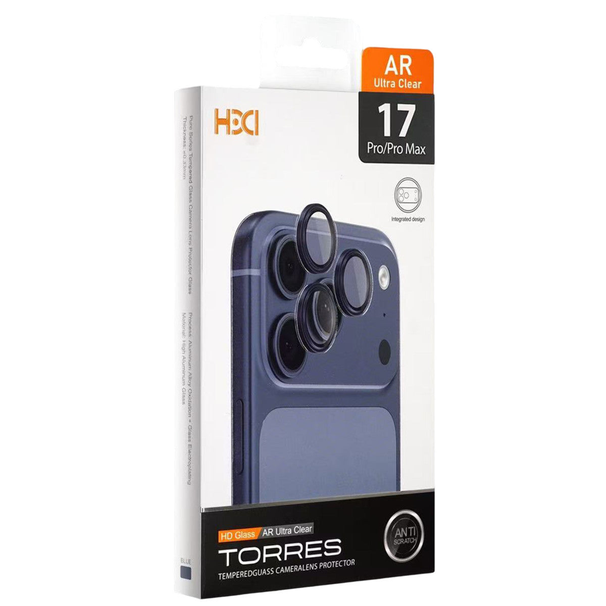 HDD Apple iPhone 17 Pro Max Torres Kamera Lens Koruyucu