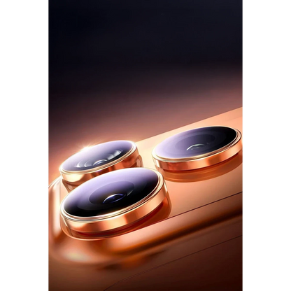 HDD Apple iPhone 17 Pro Max Torres Kamera Lens Koruyucu - Turuncu