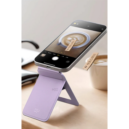 HDD HS-017 Telefon Arkası Magsafe Stant - Mor