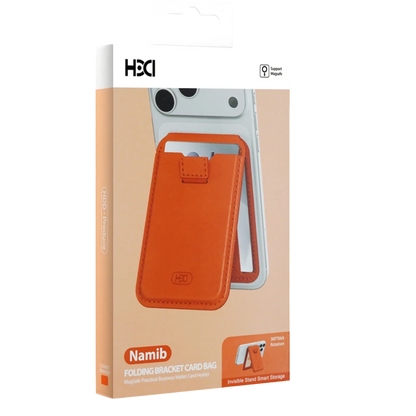 HDD HS-020 Namib Stant Özellikli Magsafe Kartlık - Turuncu