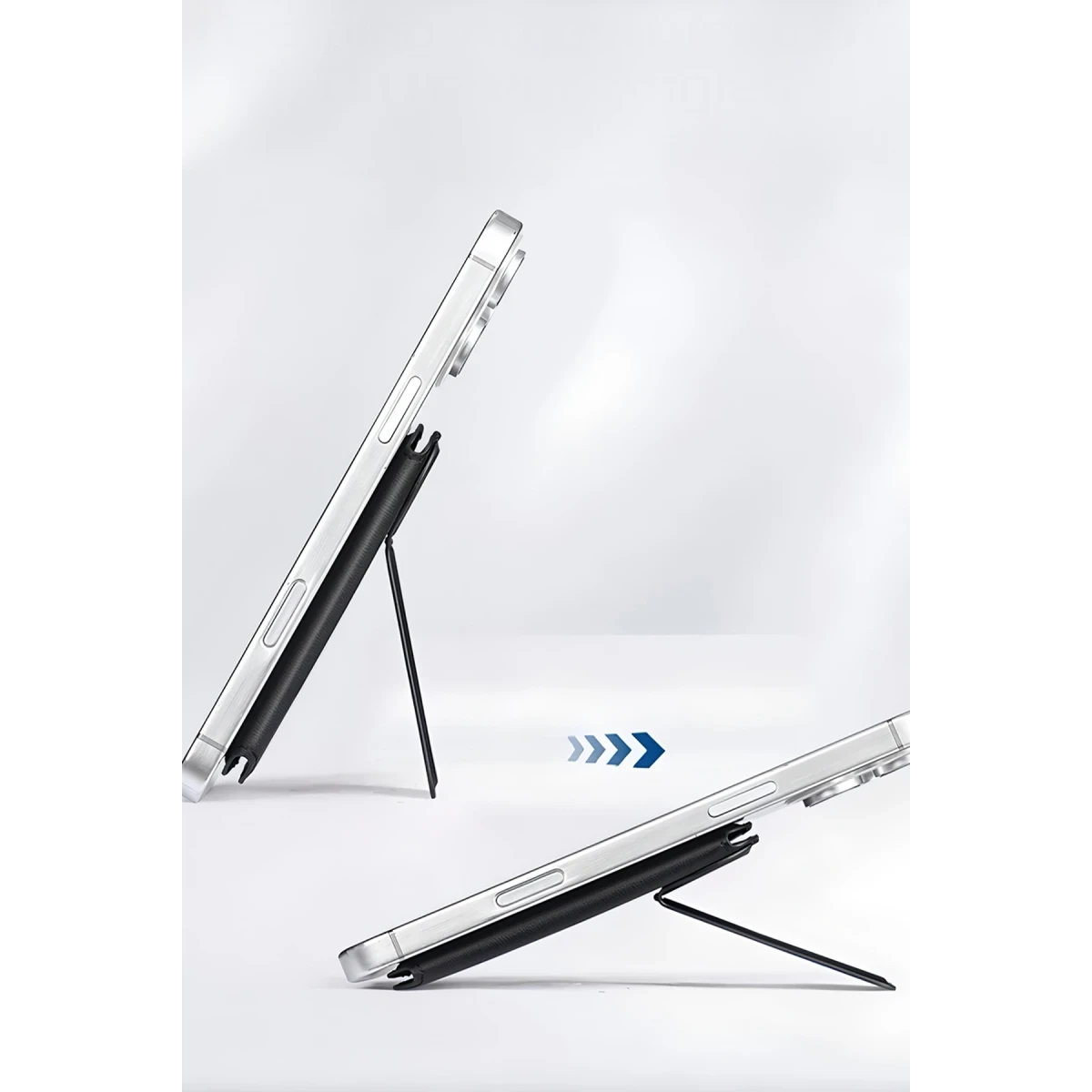 HDD HS-021 Stant Özellikli Magsafe Kartlık - Titan Gri