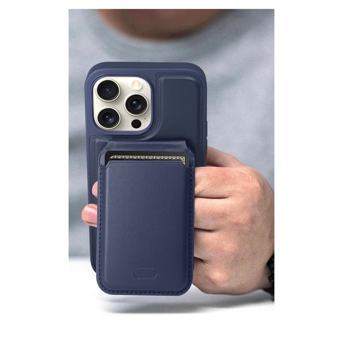 HDD Apple iPhone 11 HBC-247 Atina Kartvizitli Kapak - Koyu Yeşil