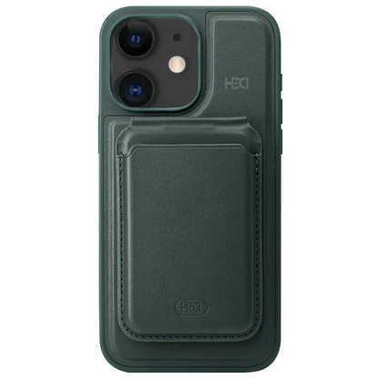 HDD Apple iPhone 11 HBC-247 Atina Kartvizitli Kapak - Koyu Yeşil