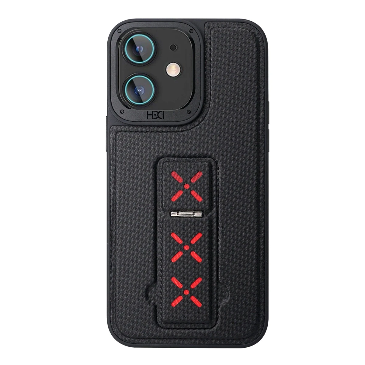 HDD Apple iPhone 11 HBC-248 Lima Standlı Kapak - Siyah