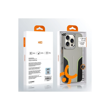 HDD Apple iPhone 11 HBC-264 Lambor Karbon Fiber Sport Kapak - Derin Mor
