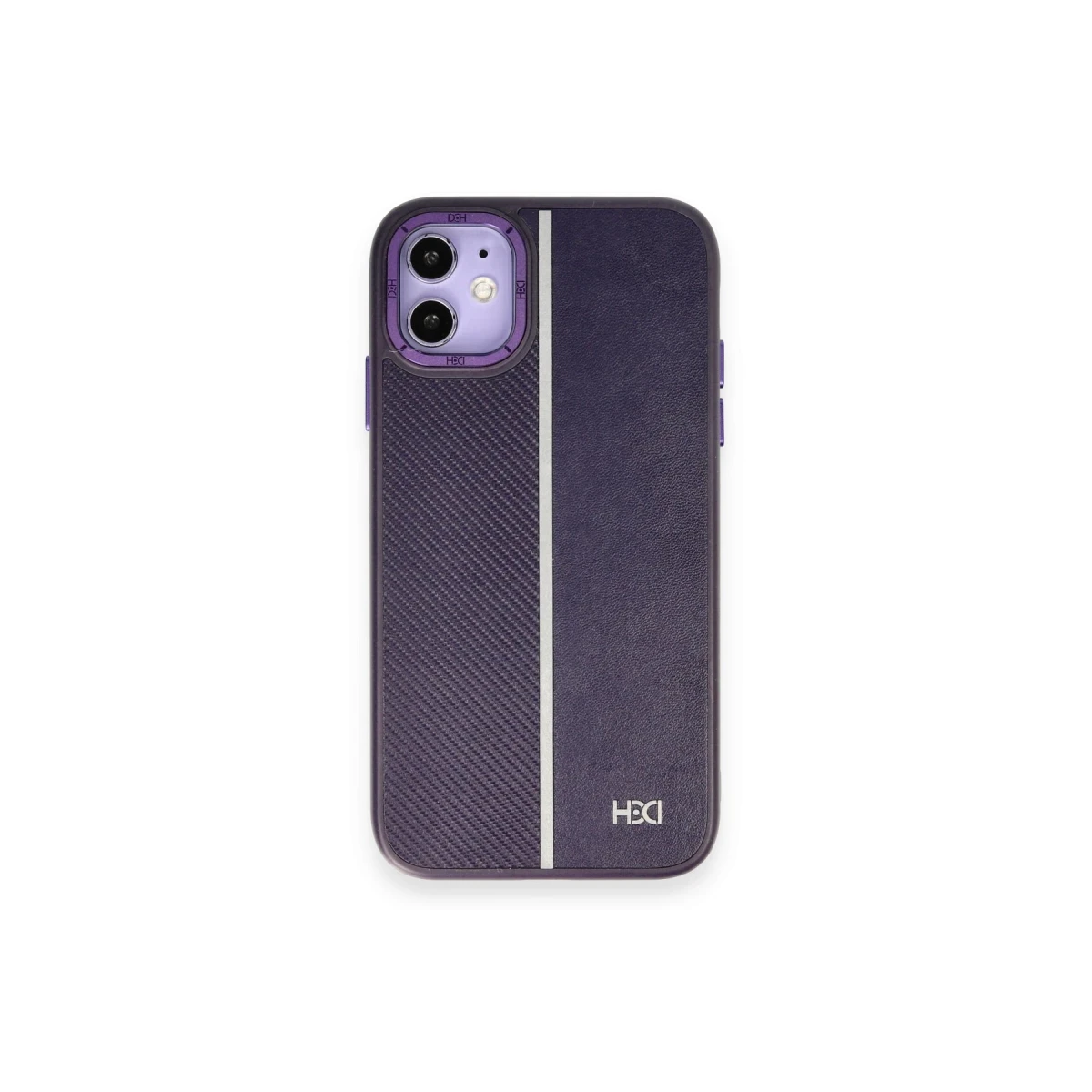 HDD Apple iPhone 11 Kılıf HBC-155 Lizbon Kapak - Derin Mor